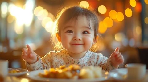 你這小子，想吃什么？先問我！在廣東的一家酒樓里