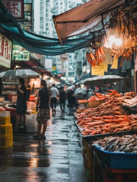 隱藏在巷子里的美味魚店，避雨時(shí)的意外發(fā)現(xiàn)！