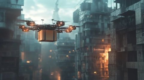 深圳：無人機(jī)送外賣，即刻“空降”你身邊