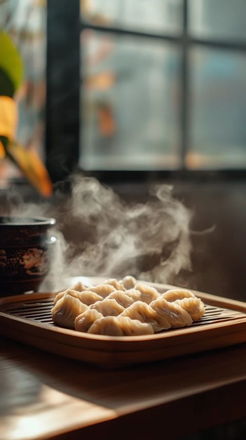 餃子是我們民族深受喜愛的傳統(tǒng)美食