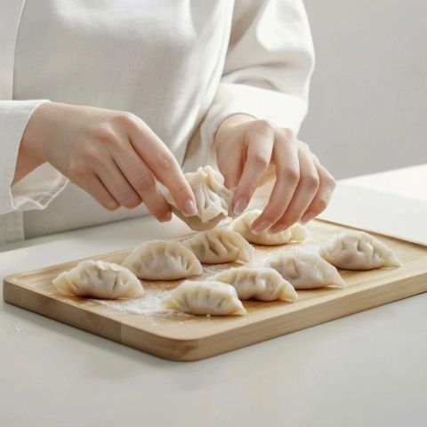 餃子是我們民族深受喜愛的傳統(tǒng)美食