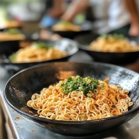 今天嘗試了哈籮米飯,發(fā)現(xiàn)它可能是由蛤蔞制成的傳統(tǒng)面食。