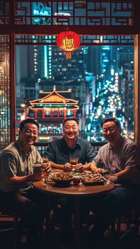 探索漢口風情：與友共游二七夜市之旅