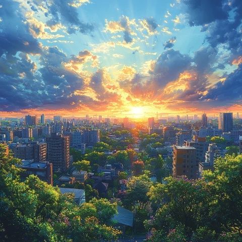 城市生活色彩斑斕，人間百味濃郁