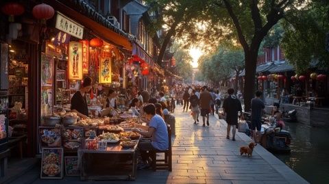 杭州勝利河美食街攻略:探秘夜市魅力與美食地圖