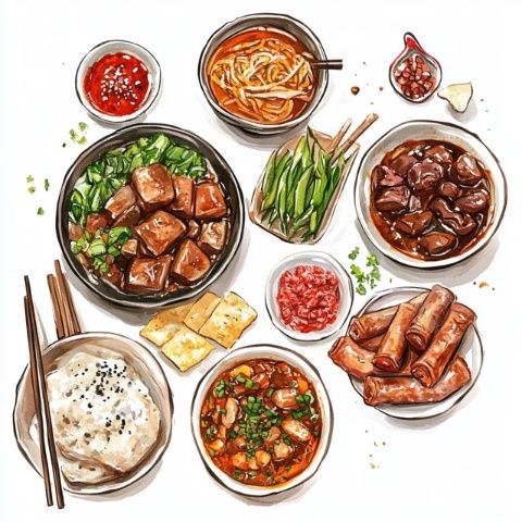 華北平原的美食地圖：山東煎餅卷大蔥、德州扒雞到山西平遙牛肉