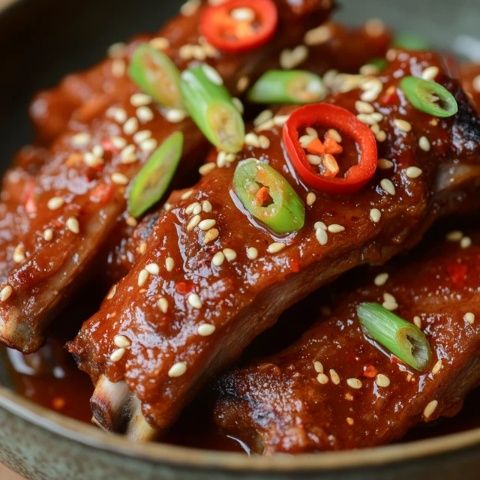 哈嘍姐妹們，今天星期天不上班，我要在家復(fù)刻一下洛杉磯名菜韓式辣牛排骨