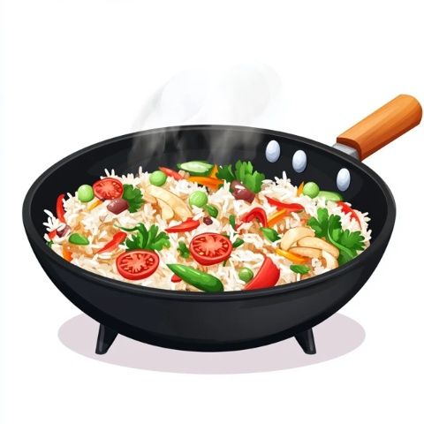 我愛吃的中式炒飯，簡(jiǎn)單又美味！