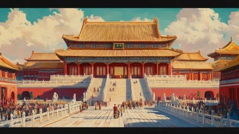 康熙帝為皇太后慶70大壽獻(xiàn)蟒式舞表達(dá)孝心