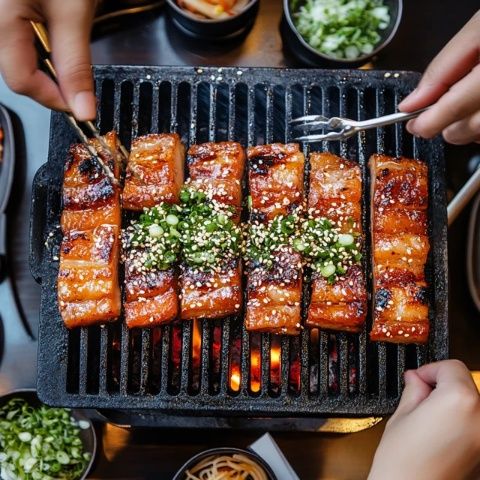 百子灣性價(jià)比之選！人均100體驗(yàn)地道韓式烤肉-樸家一頭豬的美味盛宴