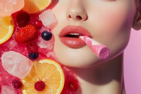 美食與美人相互映襯的美好時刻