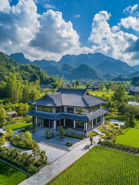周日游五蓮，自駕線路大旺村-五朵蓮花峰-旺源山莊-胡林村，風(fēng)景如畫
