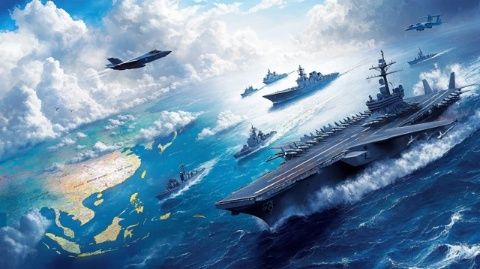 現(xiàn)代海軍武器大全:大型水面戰(zhàn)艦、中型水面戰(zhàn)艦、兩棲艦艇、潛艇及艦載機(jī)介紹。