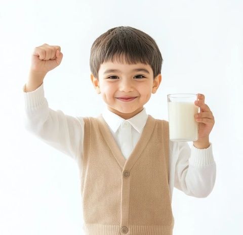適合兒童冬天喝的豆?jié){或米糊(孩子能喝上熱乎乎的米糊或豆?jié){)