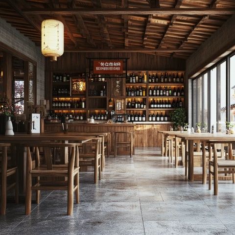 江西武功山畔江蓮柴火飯館，重拾兒時(shí)美味瞬間