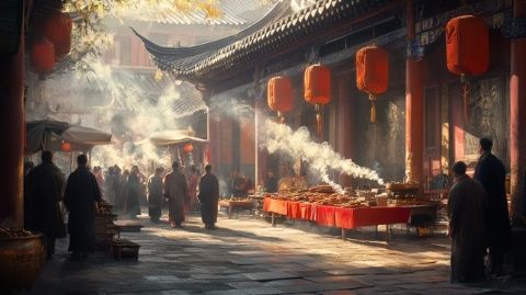 正定古城之旅：美食盛宴，回味無窮