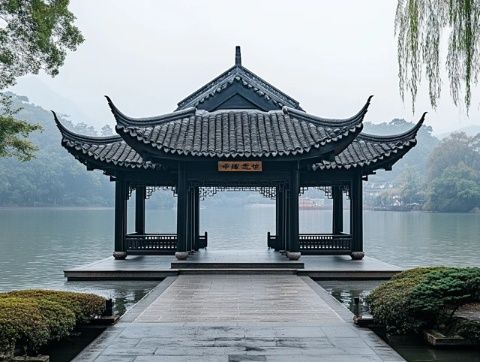 今天帶著媳婦到杭州游西湖，晚上在邊上的清河坊景區(qū)吃飯，真是把我給驚訝到了！