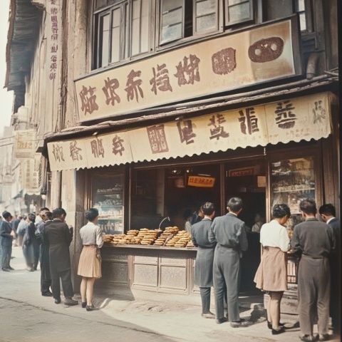 最近，在上海長樂路花園飯店附近的一家擁有26年歷史的小吃店里