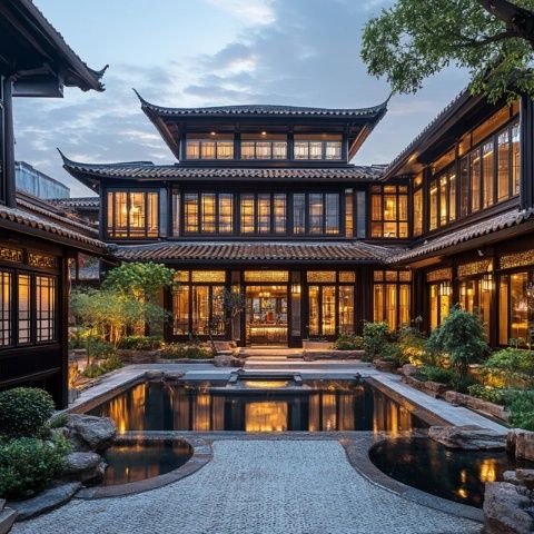 杭州頭條：五云翠谷間的奢美莊園里享受江南風(fēng)情和美味佳肴