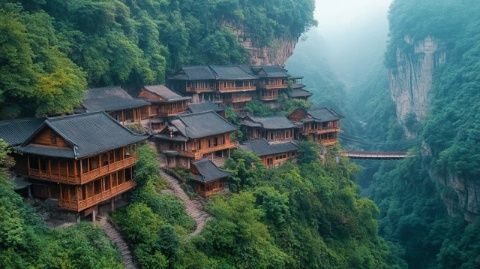 探訪形似船只的古鎮(zhèn)：距成都兩小時車程的樂山錢村