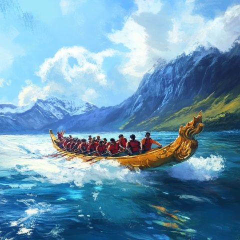 端午濃情 激情賽龍舟
