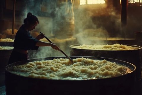 海南省文昌市鋪前鎮(zhèn)傳統(tǒng)名小吃：糟粕醋的獨特制作工藝及美味傳說