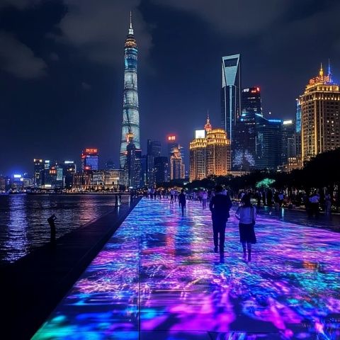 你知道嗎？上海浦東滴水湖，國慶長假迎超高人氣！