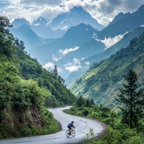 摩旅休閑騎行一日游，這條線路適合新手騎，全程沒什么山路，沿途風景也很美