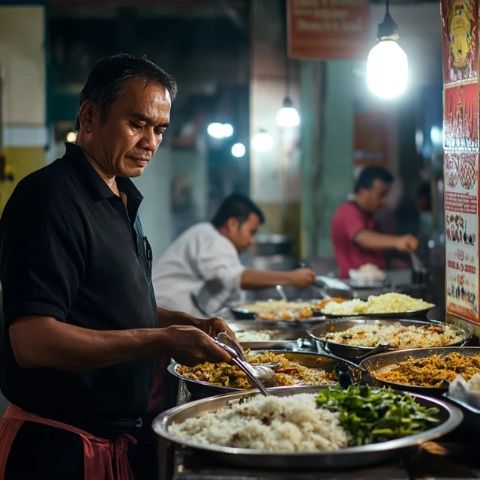 探索小吃街：年輕食客們的螺螄粉速戰(zhàn)速決之旅