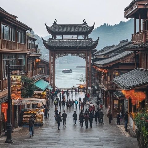 起初我去貴陽，也是和很多人一樣把它作為去其他苗寨或者青巖古鎮(zhèn)的中轉(zhuǎn)站