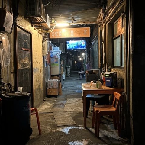 竹樹(shù)坡美食街(街拍：探訪鶴山竹樹(shù)坡美食街)