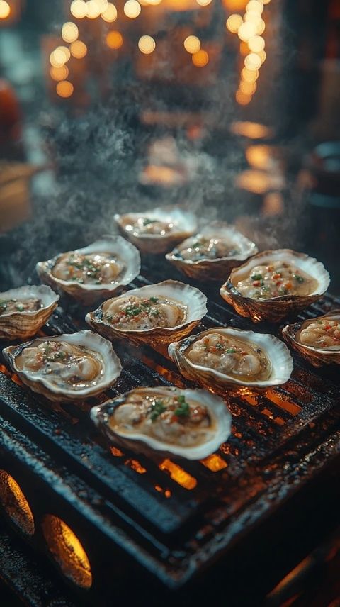 大連特色小吃：海鮮燒烤、章魚丸子、炸醬面等大眾愛好