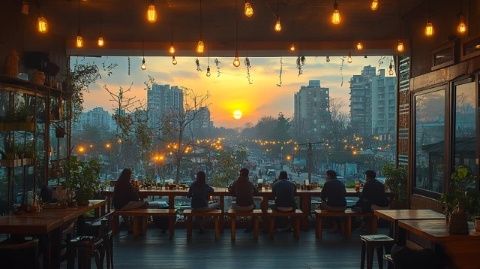 廣州天河熱門(mén)東南亞風(fēng)味餐廳：日落美照中，品味泰式佳肴