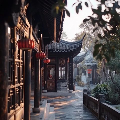 在甪直古鎮(zhèn)品嘗特色蹄膀，感受蘇州的柔情歲月