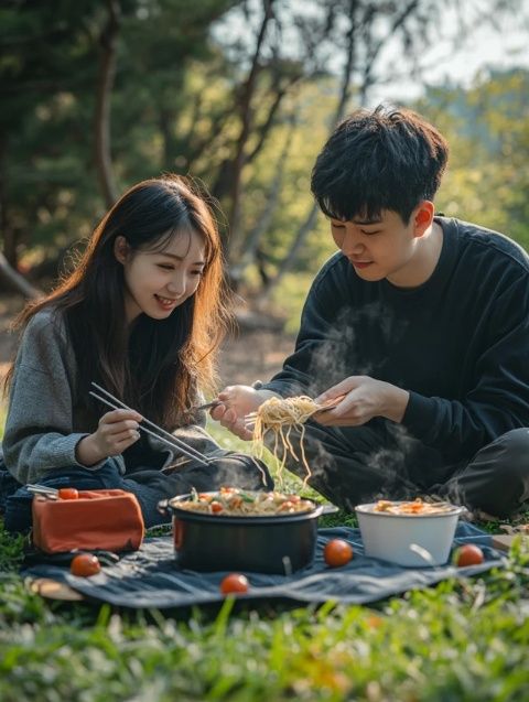森林美食盛宴：小動物們的味蕾大冒險與分享之旅