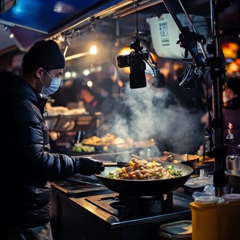 走進沙洲夜市，品嘗這道道美味