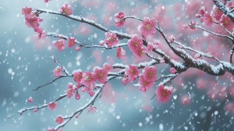 花開時(shí)節(jié)，春天來臨的象征