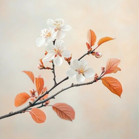 花開時(shí)節(jié)，春天來臨的象征