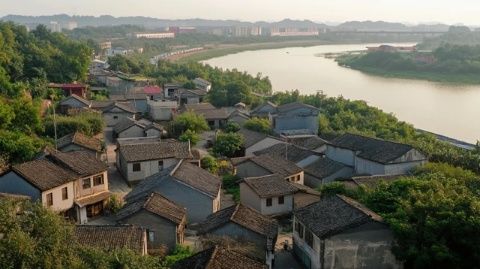 四川羅泉古鎮(zhèn)：古色青青，景色如畫