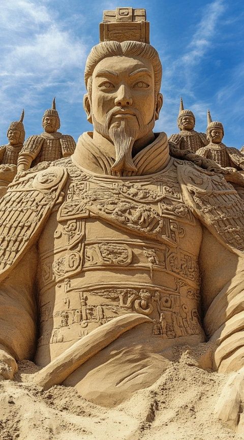 據(jù)說萬全準(zhǔn)備張家口今年弄了一個古城，今天帶我娘、我哥還有老公四個來萬全古城