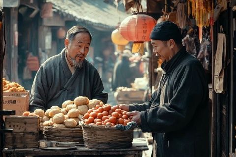 給老人買石榴反被嫌棄，家有一老如有一寶，只好順從！