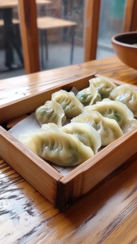 新漁東路早起鍋貼店，珊珊之外的新選擇