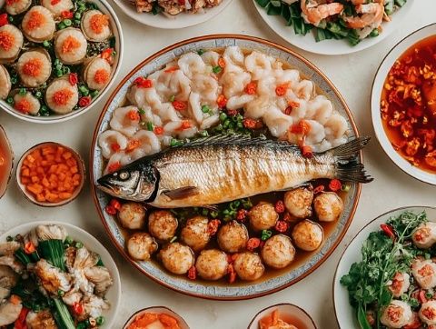 山東微山湖全魚宴：傳統(tǒng)與創(chuàng)新交融的美食盛宴