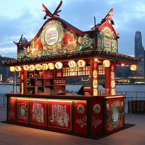 重慶四十七樓大排檔：復古風情與都市夜景的完美融合