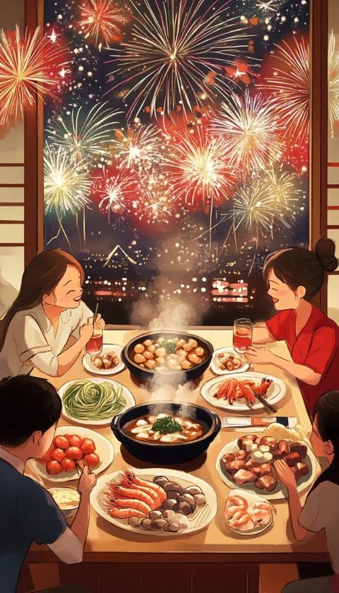 為什么春節(jié)年夜飯要在自己家吃？傳承與情感的交融