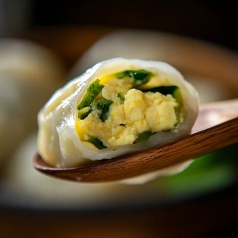 秋冬家常美食：學(xué)做鮮嫩娃娃菜餡蒸餃，暖胃又暖心