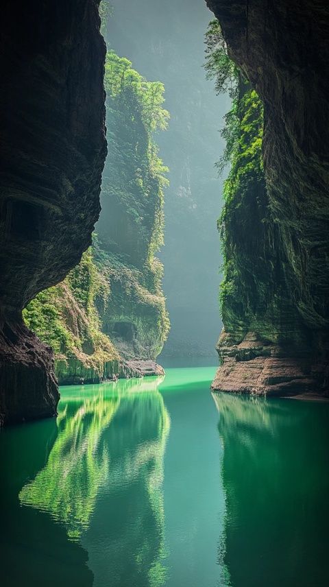 走進(jìn)龍慶峽,如走進(jìn)世外桃源