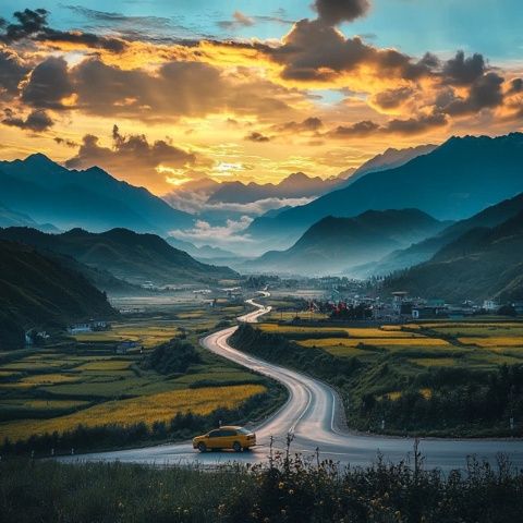 在四川達(dá)州的大竹縣縣城和區(qū)縣縣城之間，318國(guó)道蜿蜒穿行，其中一個(gè)小鎮(zhèn)——卷硐鎮(zhèn)