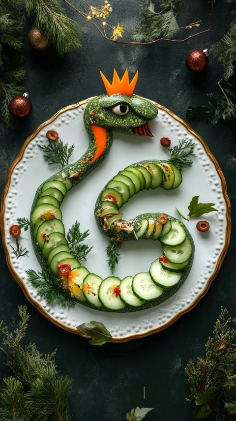 今日大揭秘： snake come true！輕松上手制作胡蘿卜鮮蝦蛇形飯