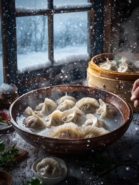 秋冬家常美食：學(xué)做鮮嫩娃娃菜餡蒸餃，暖胃又暖心